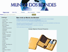 Tablet Screenshot of mundodosbrindes.com.br